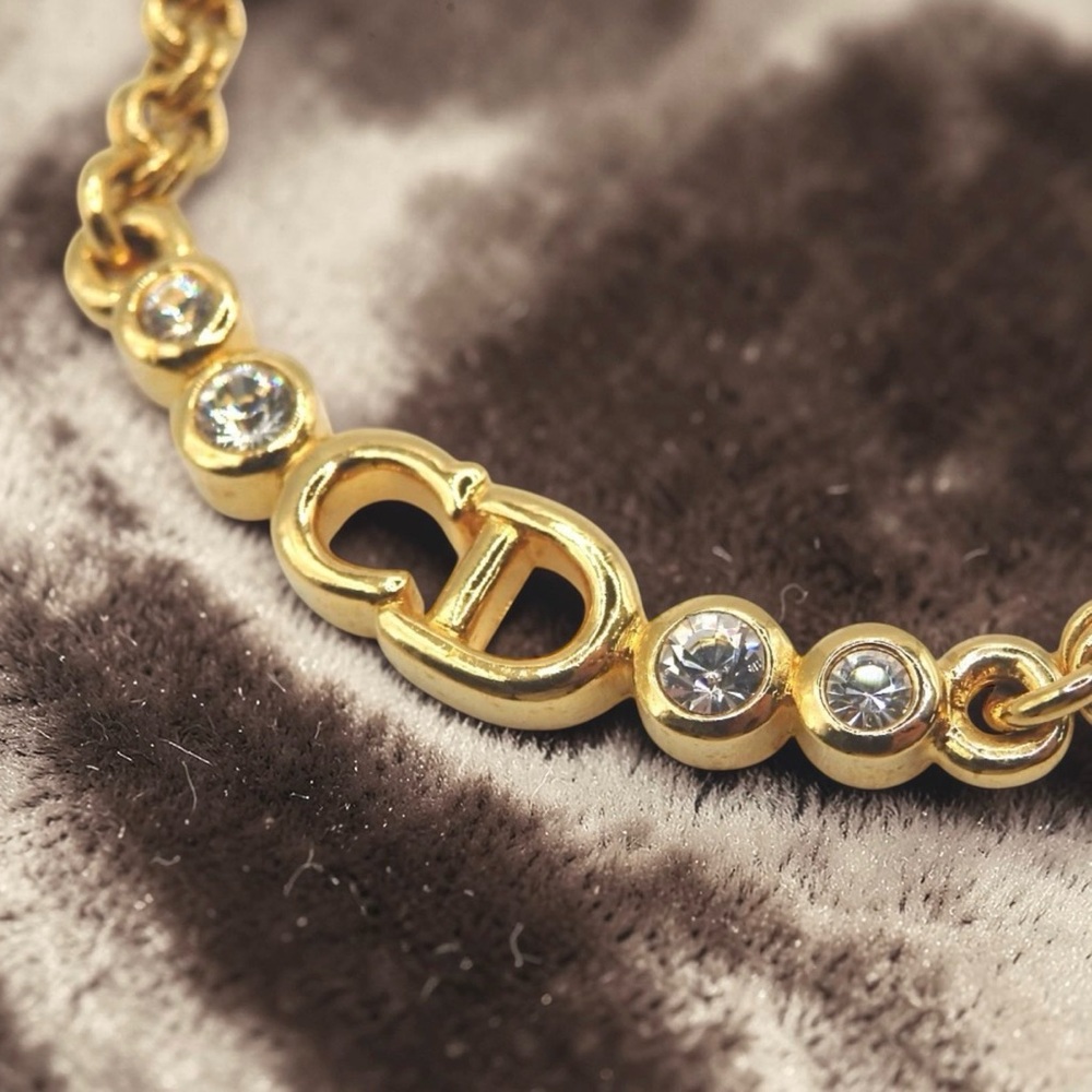 DIOR CD Logo Necklace in Box ❤️ - Picture 7 of 8